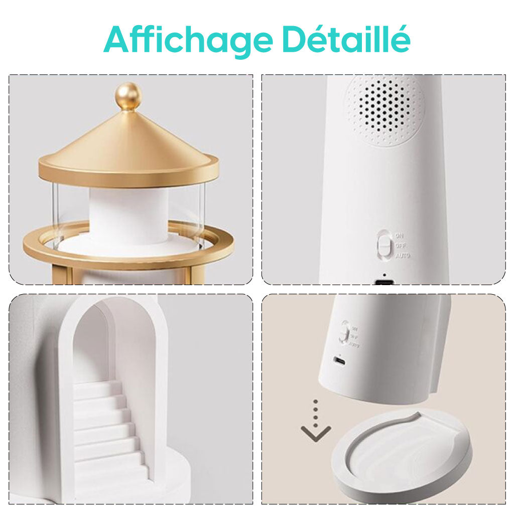 Lampe Décorative Phare – Lumière Douce & Ambiance Apaisante
