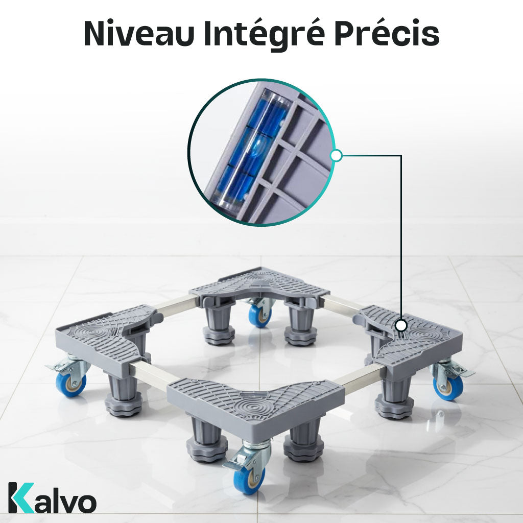 Support Roulant Réglable pour Électroménagers