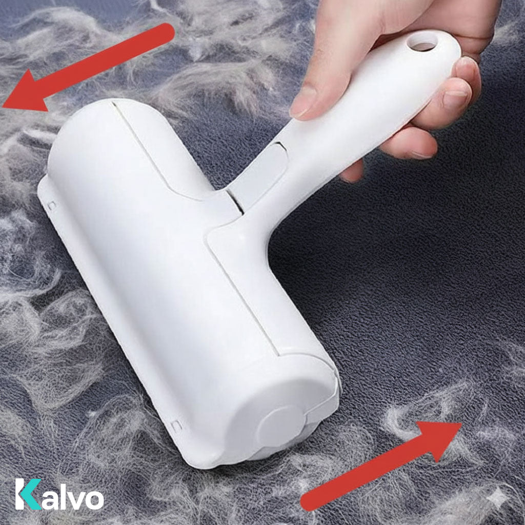 Rouleau Attrape-Poils Réutilisable – Rapide Et Écologique