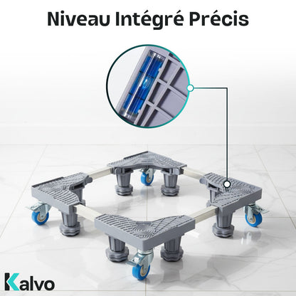 Support Roulant Réglable pour Électroménagers