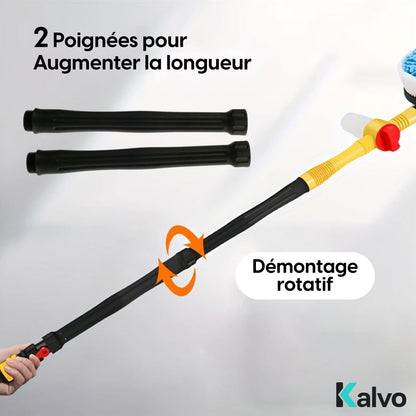 Brosse de Lavage Multifonction à Jet d’Eau