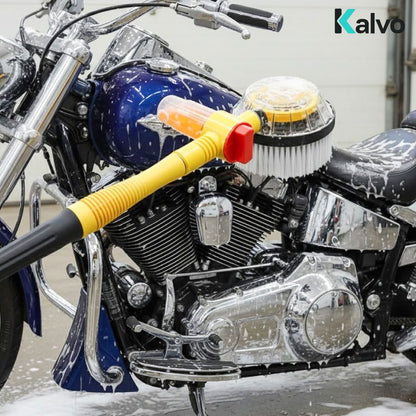 Brosse de Lavage Multifonction à Jet d’Eau