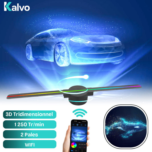 Ventilateur Holographique 3D