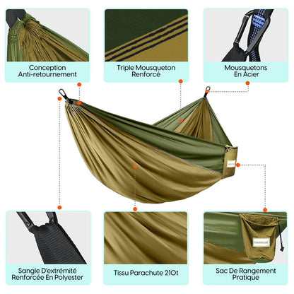 Hamac d’Extérieur Confortable et Résistant