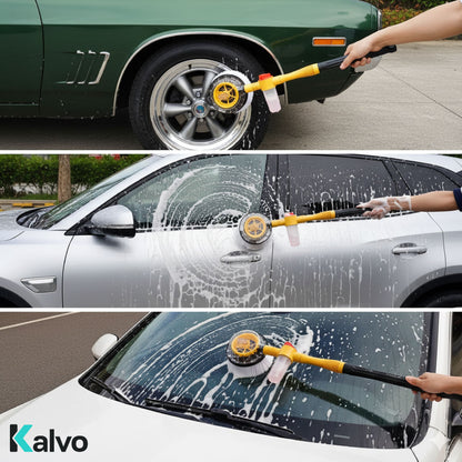 Brosse de Lavage Multifonction à Jet d’Eau